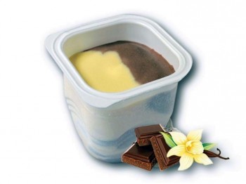 VASITO VAINILLA Y  CHOCOLATE
